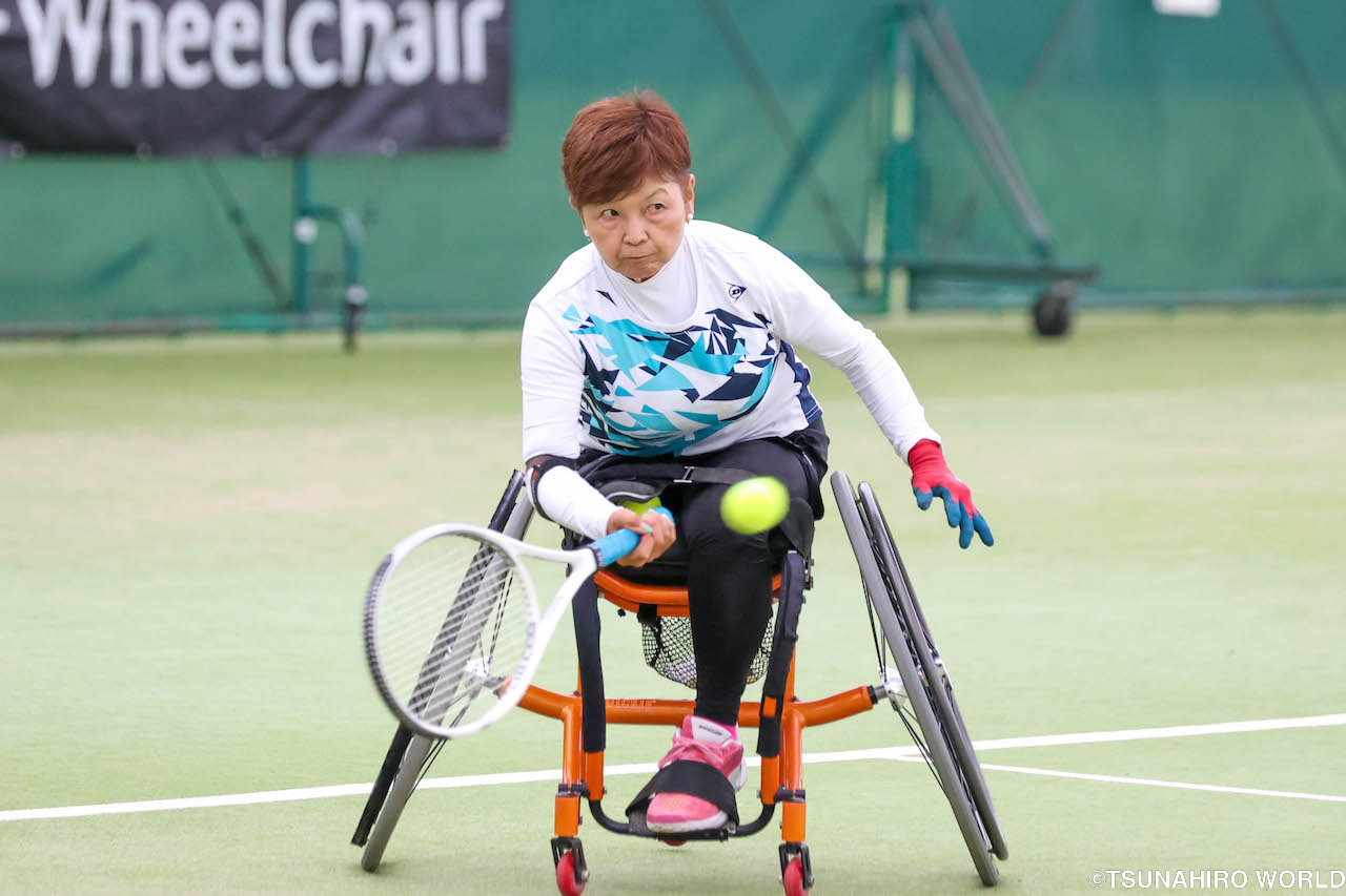 須田恵美／車いすテニス | 障害者アスリートのための求人・就職・雇用支援（株）つなひろワールド