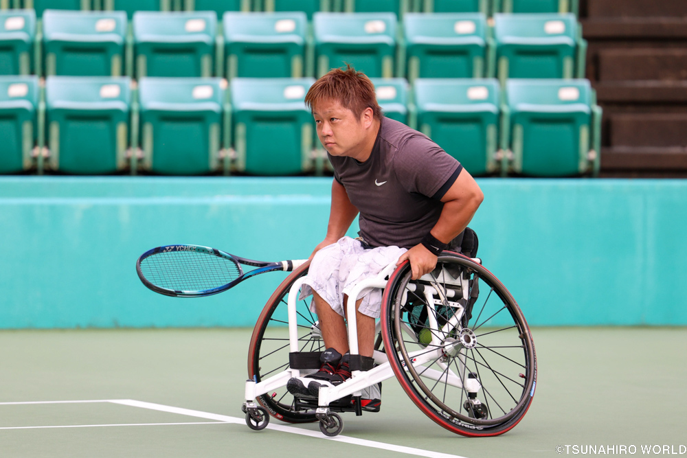 村上寛典／車いすテニス | 障害者アスリートのための求人・就職・雇用支援（株）つなひろワールド