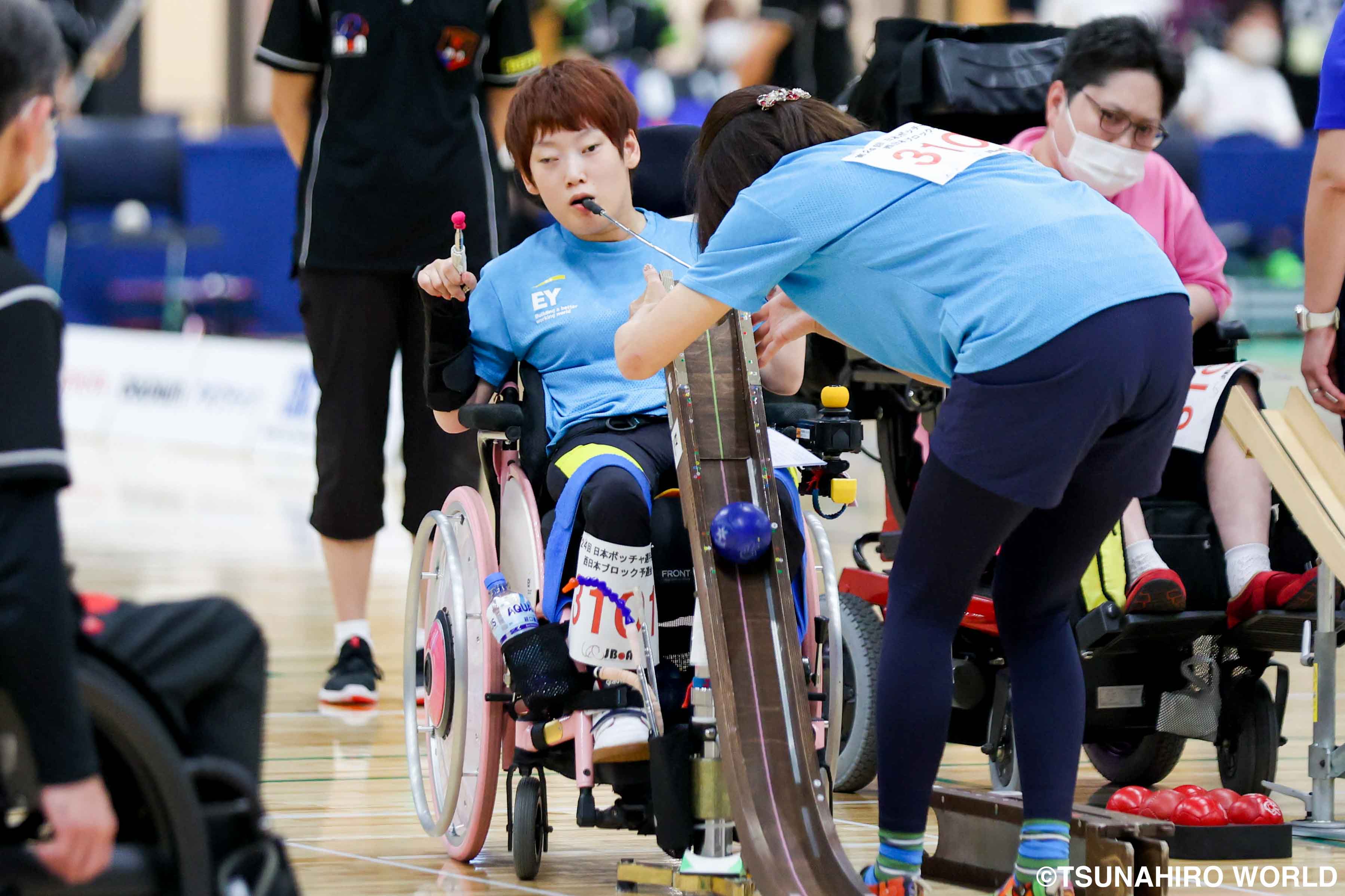 松永楓/ボッチャ | 障害者アスリートのための求人・就職・雇用支援(株)つなひろワールド